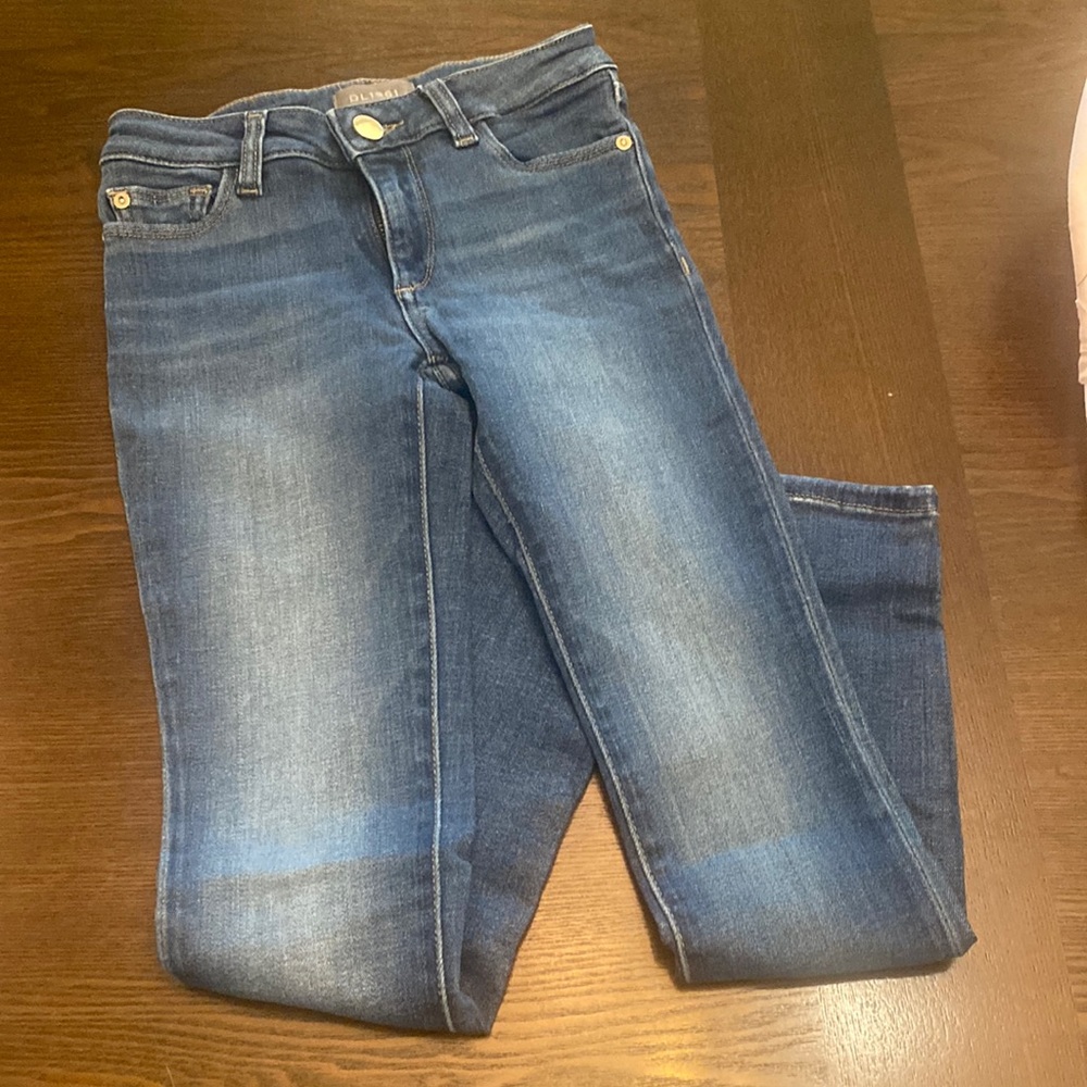 Excellent condition, 1 pink and 1 blue pair of jeans